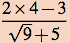 fraction expression