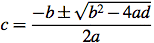 formula